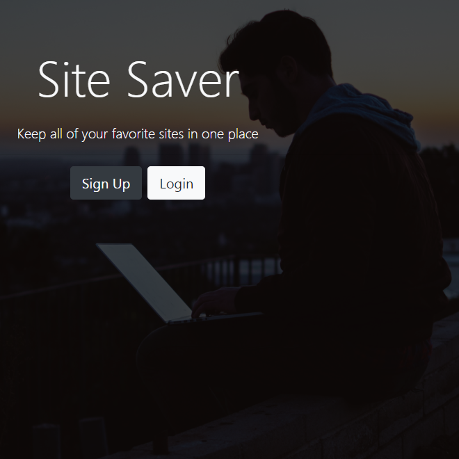 Site Saver project screenshot